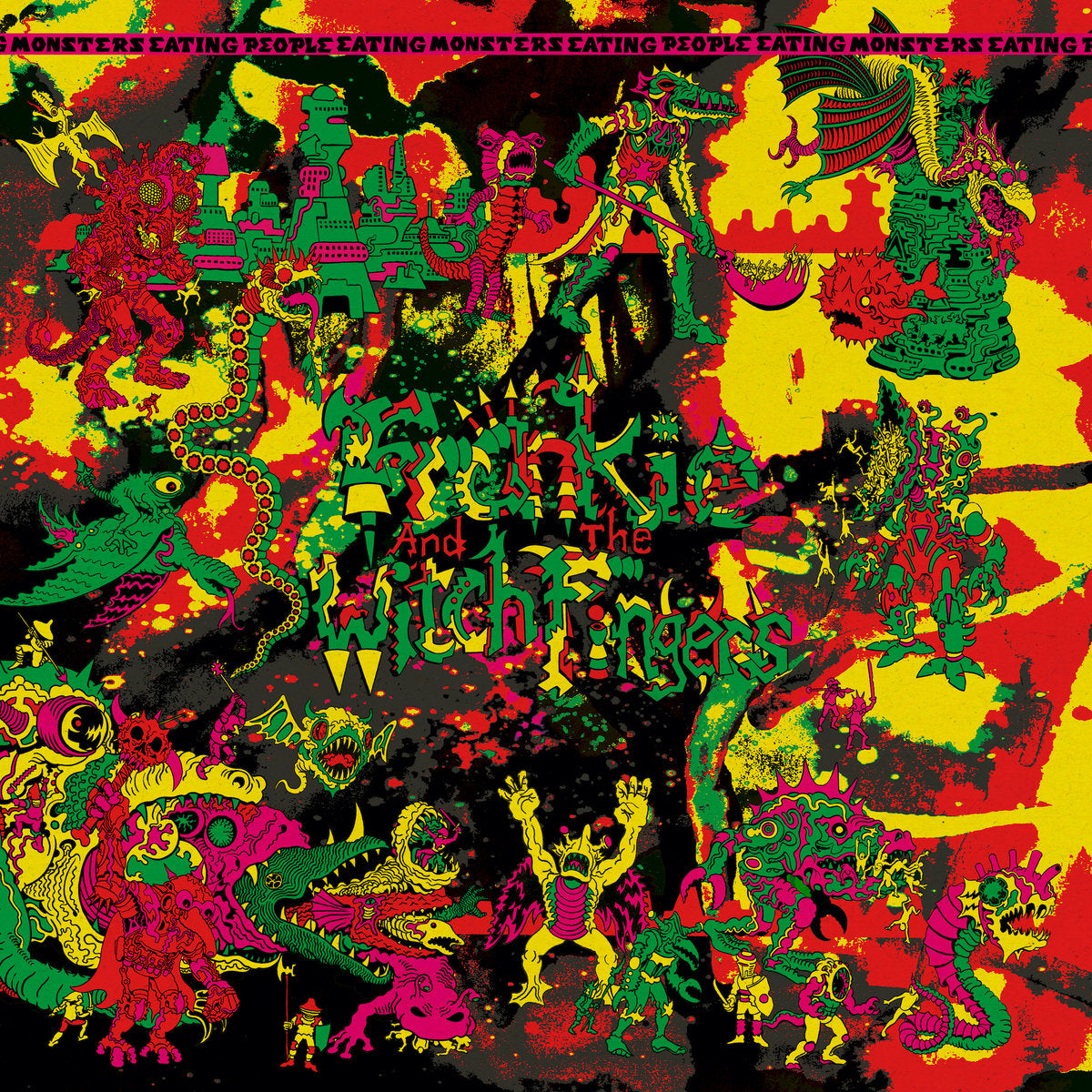 Frankie and the Witch Fingers - Monsters Eating People Eating Monsters... (Limited Edition on Green Vinyl)