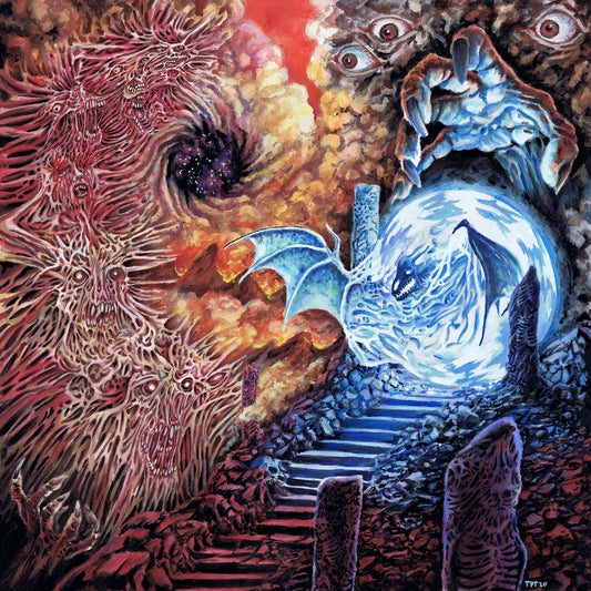 Gatecreeper - An Unexpected Reality (Blue and Silver Mix with White Splatter Vinyl)