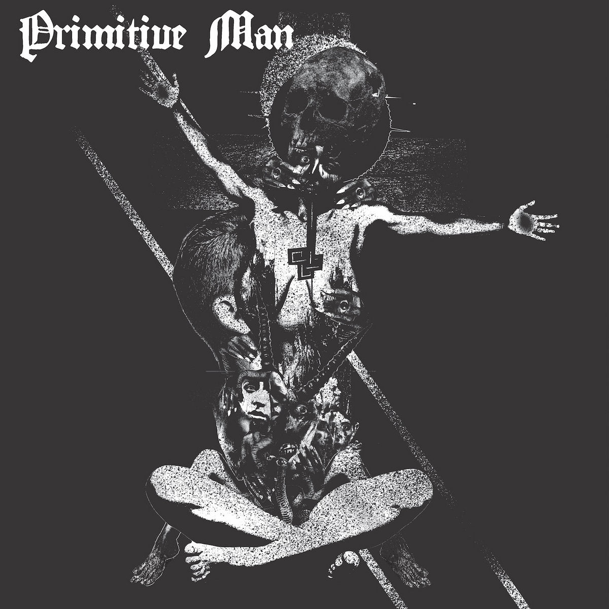 Primitive Man - Insurmountable (Limited Edition on Clear/Black/Clear Stripe and Metallic Gold Splatter Vinyl w/ Poster)