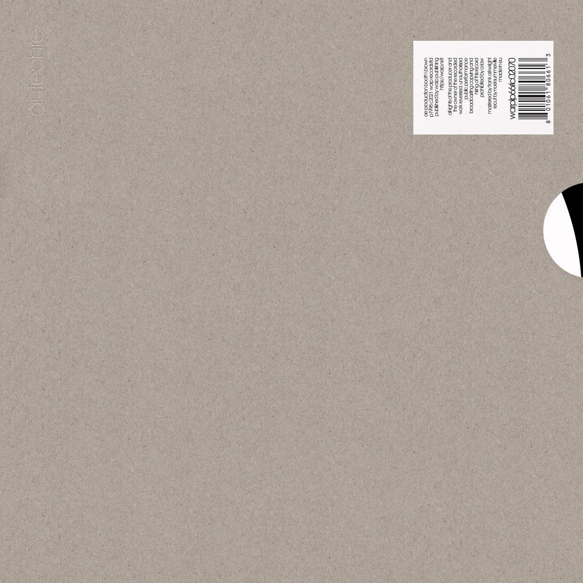 Autechre - LP5 (Double Black Vinyl)