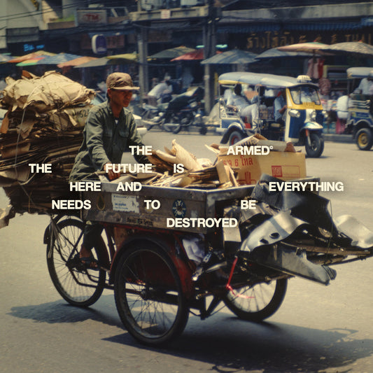 The Armed - THE FUTURE IS HERE AND EVERYTHING NEEDS TO BE DESTROYED (Limited Edition on Cloudy Clear w/ Yellow, Green & Pink Splatter Vinyl + 44-Page Book)