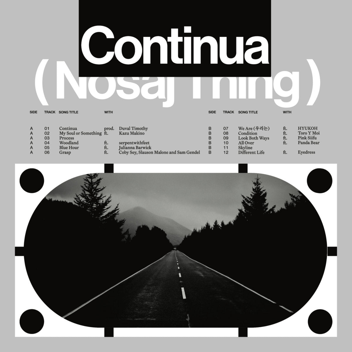 Nosaj Thing - Continua (Black Vinyl)