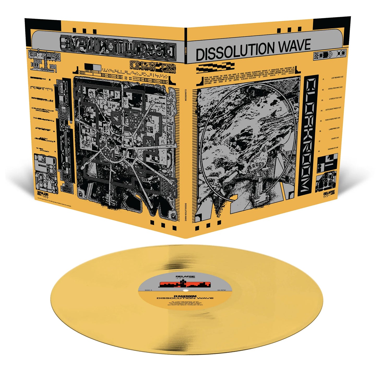 Cloakroom - Dissolution Wave (Limited Edition on Mustard Yellow Vinyl)