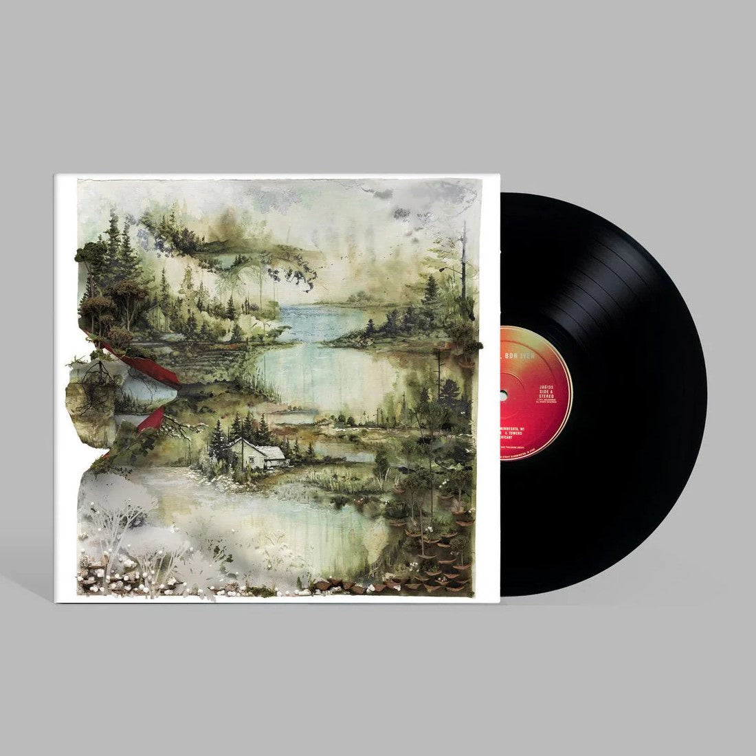 Bon Iver - Bon Iver, Bon Iver (Black Vinyl w/ 14-Page Lyric Book)