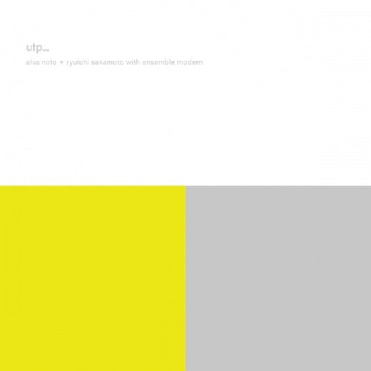 Alva Noto + Ryuichi Sakamoto - UTP_ "Re-Master" (Double Black Vinyl)