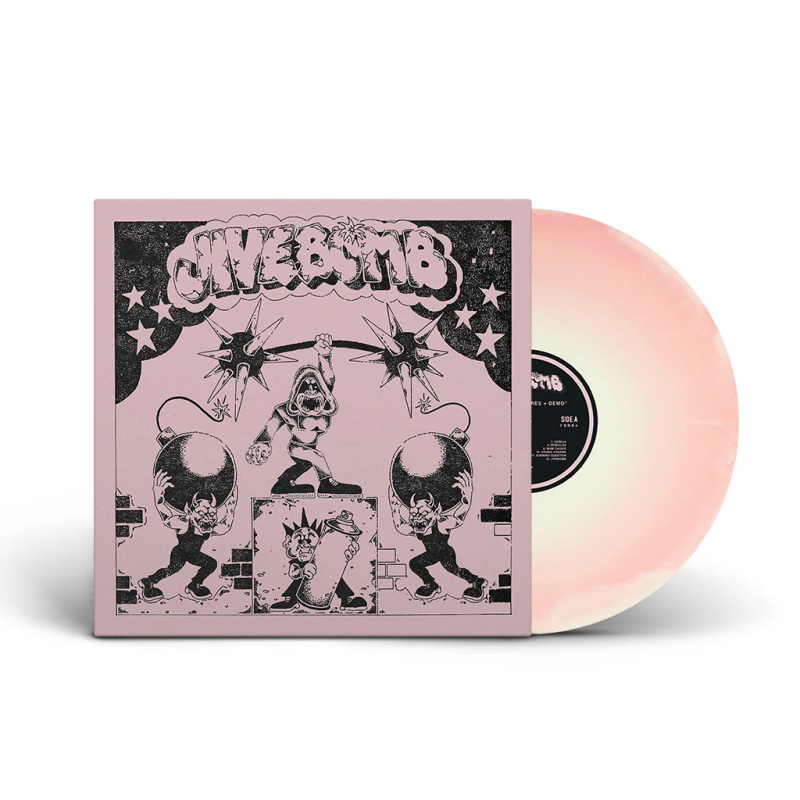 JIVEBOMB - Primitive Desires / Demo (Pink & White Vinyl)