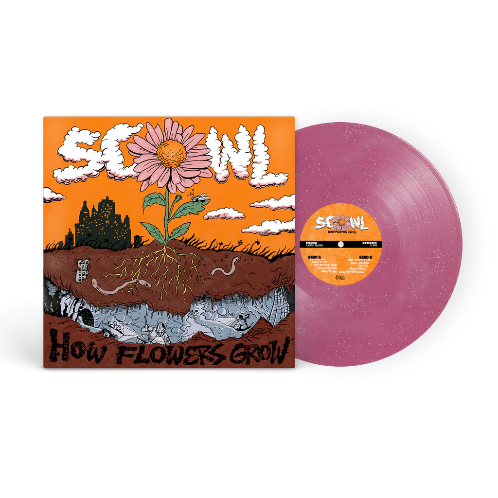 Scowl - How Flowers Grow (Limited Edition on Violet Glitter Vinyl)