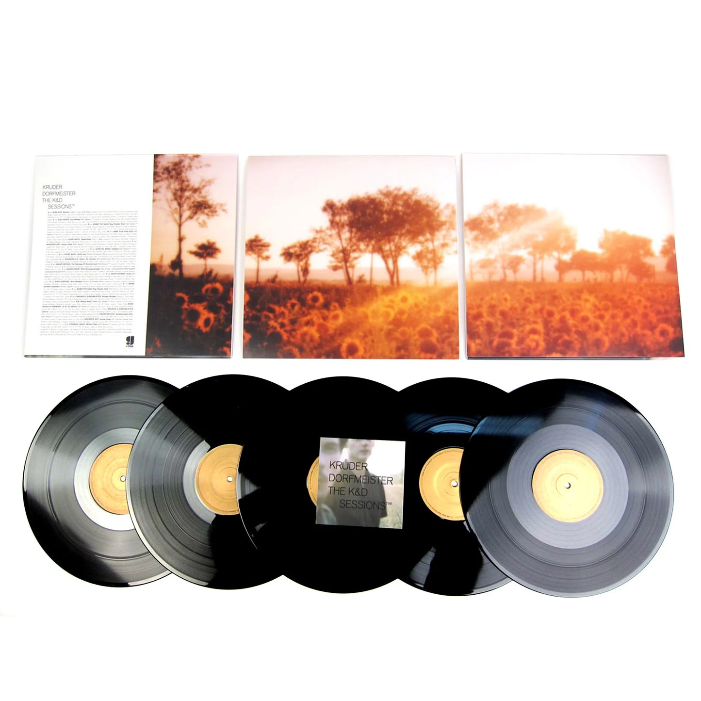 Kruder & Dorfmeister - The K&D Sessions (Audiophile Edition on 5x 180g Black Vinyl)