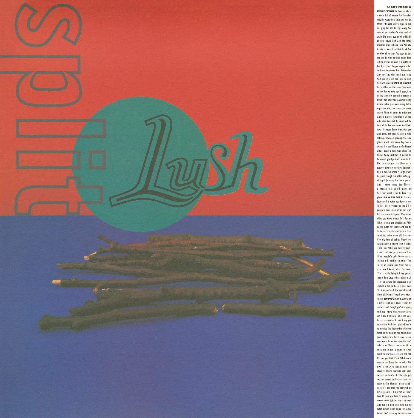 Lush - Split "Reissue" (Limited Edition on Clear Vinyl)