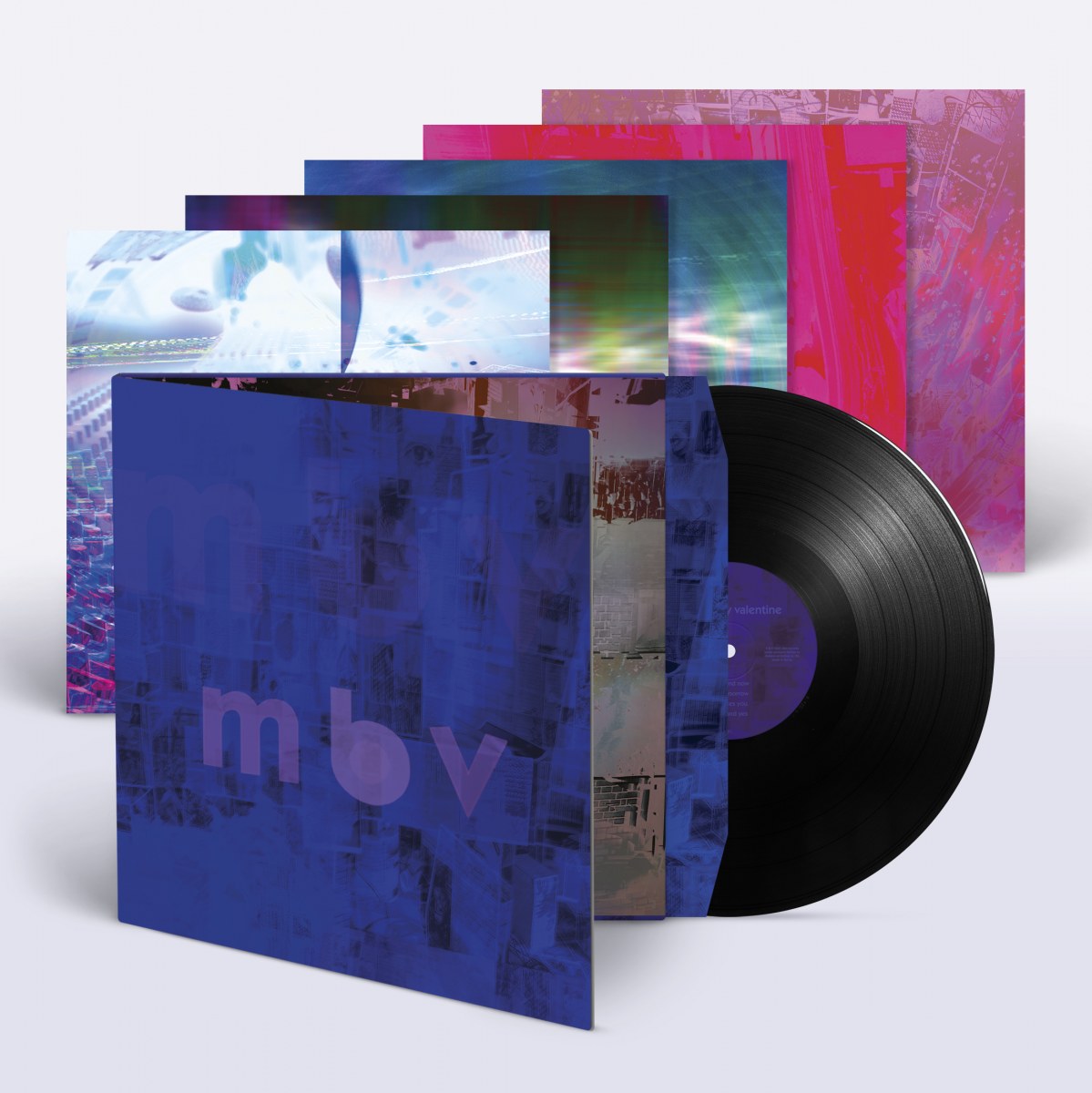 My Bloody Valentine - m b v (Deluxe Edition on Black Vinyl w/ Fully Analog Cut and 5 Card Prints)