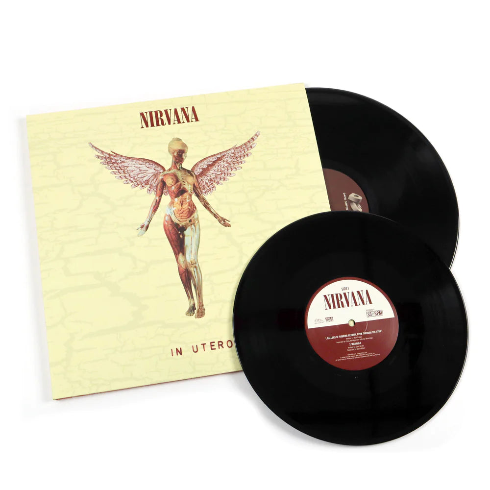 Nirvana - In Utero "30th Anniversary Edition" (Limited and Expanded Edition on 180g Black Vinyl + 10" Vinyl and more)
