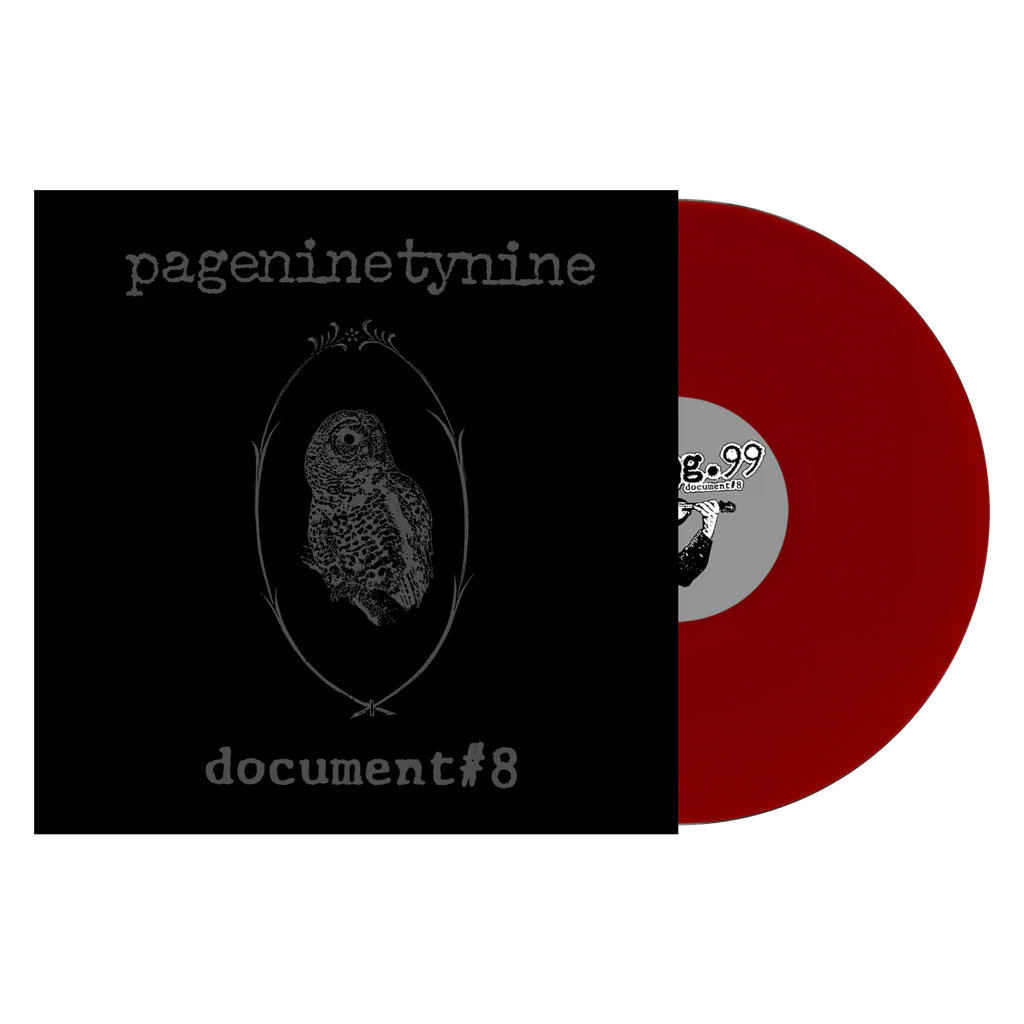 Pre-Order // Pageninetynine - Document #8 "25th Anniversary" (Limited Edition on Translucent Red Vinyl) Release: Middle of September
