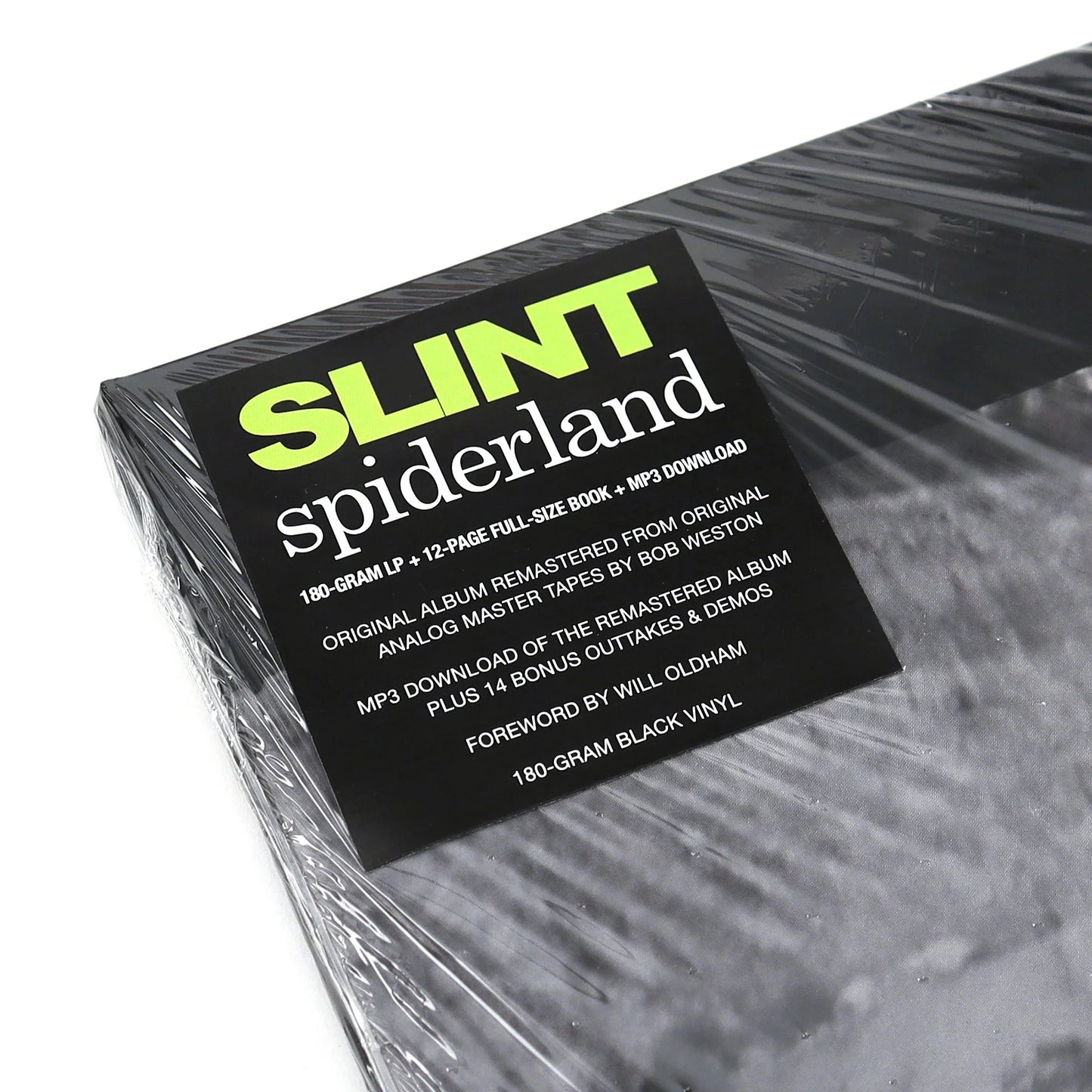 Slint - Spiderland "Reissue" (Limited Edition on 180g Black Vinyl w/ 12-Page Full Size Book)