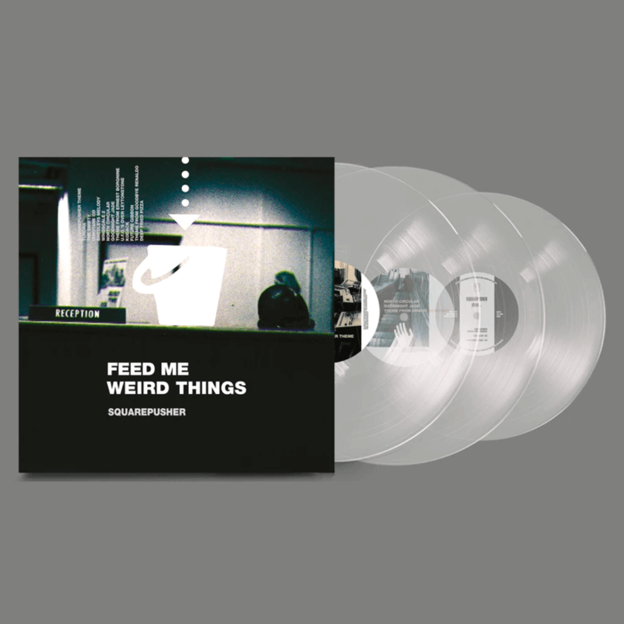 Squarepusher - Feed Me Weird Things "25th Anniversary Reissue" (Limited Edition on Double Clear Vinyl + 10´´ Transparent Vinyl)
