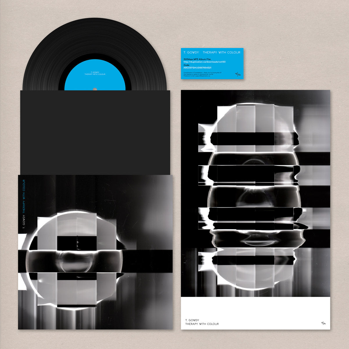 T.Gowdy - Therapy With Colour (180g Back Vinyl + Art Print)
