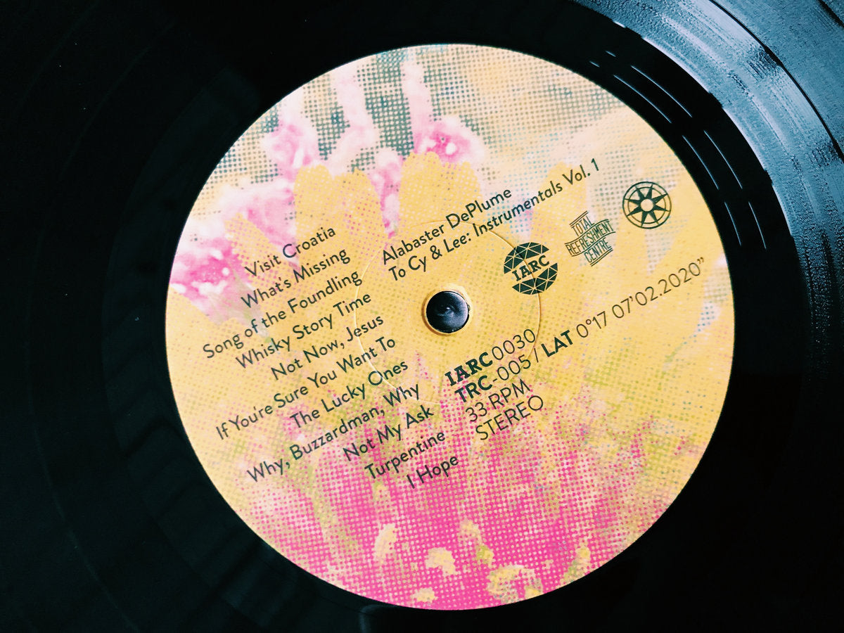 Alabaster DePlume - To Cy & Lee: Instrumentals Vol.1 (Black Vinyl)