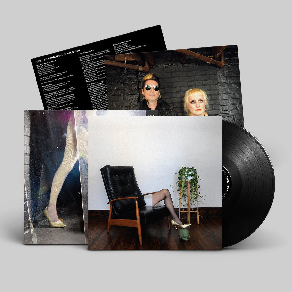ADULT. - Perception Is/As/Of Deception (Black Vinyl)