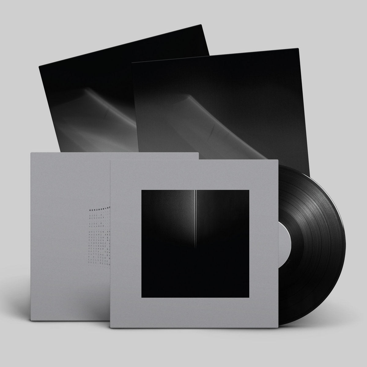 Merzbow + Hexa - Achromatic (Black Vinyl)
