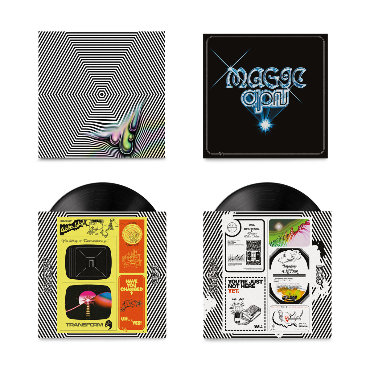 Oneohtrix Point Never - Magic Oneohtrix Point Never (Double Black Vinyl)
