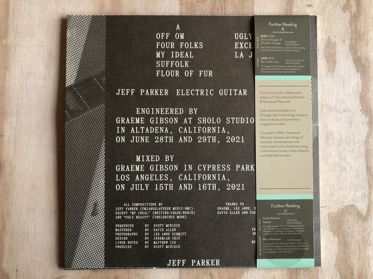 Jeff Parker - Forfolks (Black Vinyl)