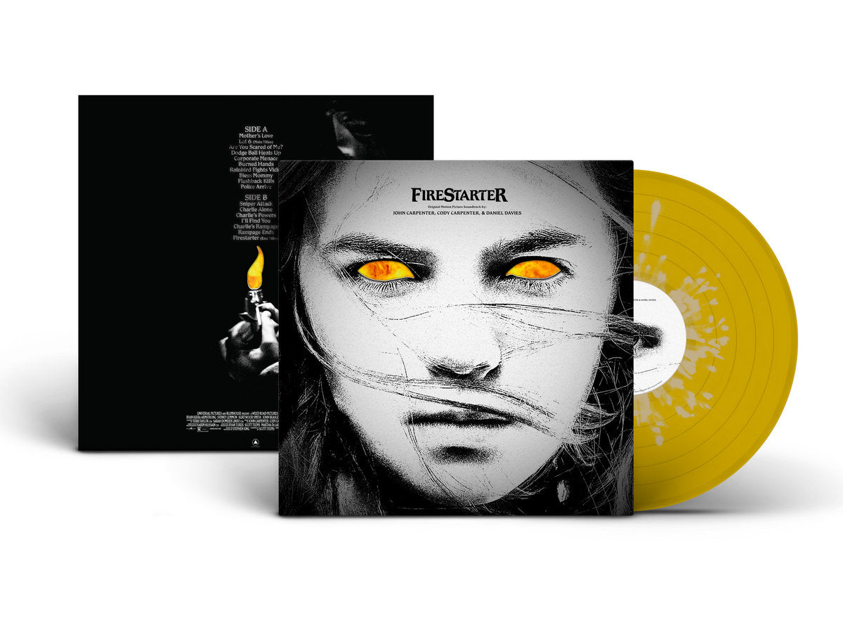 John Carpenter - Firestarter "Original Motion Picture Soundtrack" (Limited Edition on Yellow and Bone Splatter Vinyl)