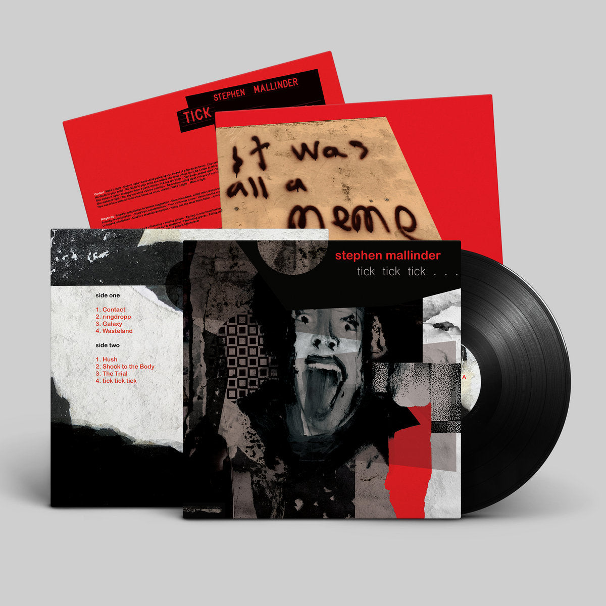 Stephen Mallinder - Tick Tick Tick ... (Black Vinyl)