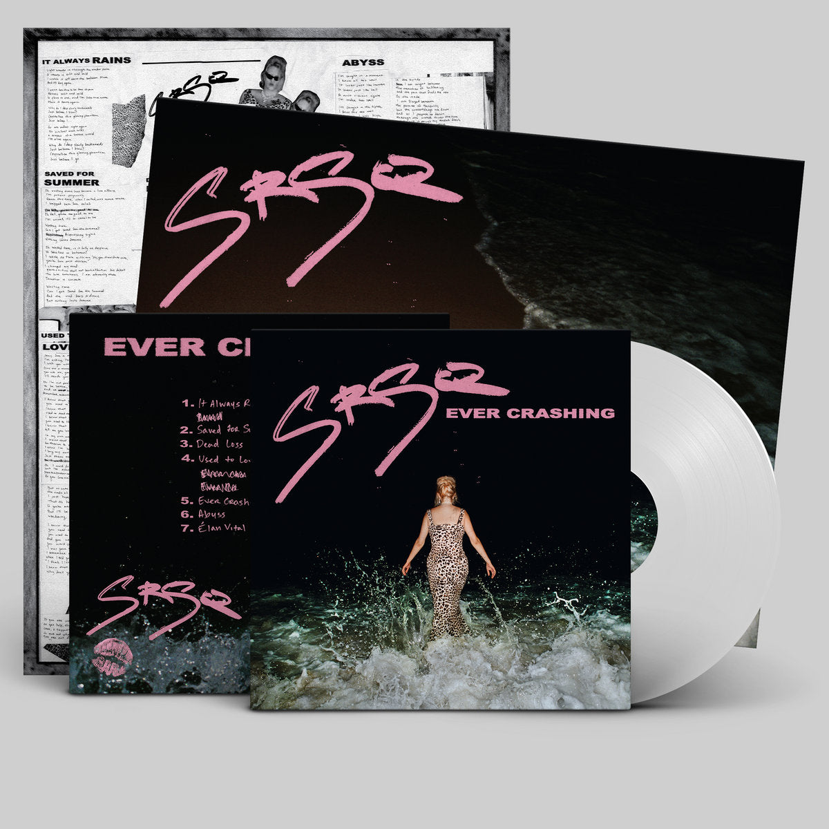 SRSQ - Ever Crashing (Limited Edition of 700 on Opaque White Vinyl)