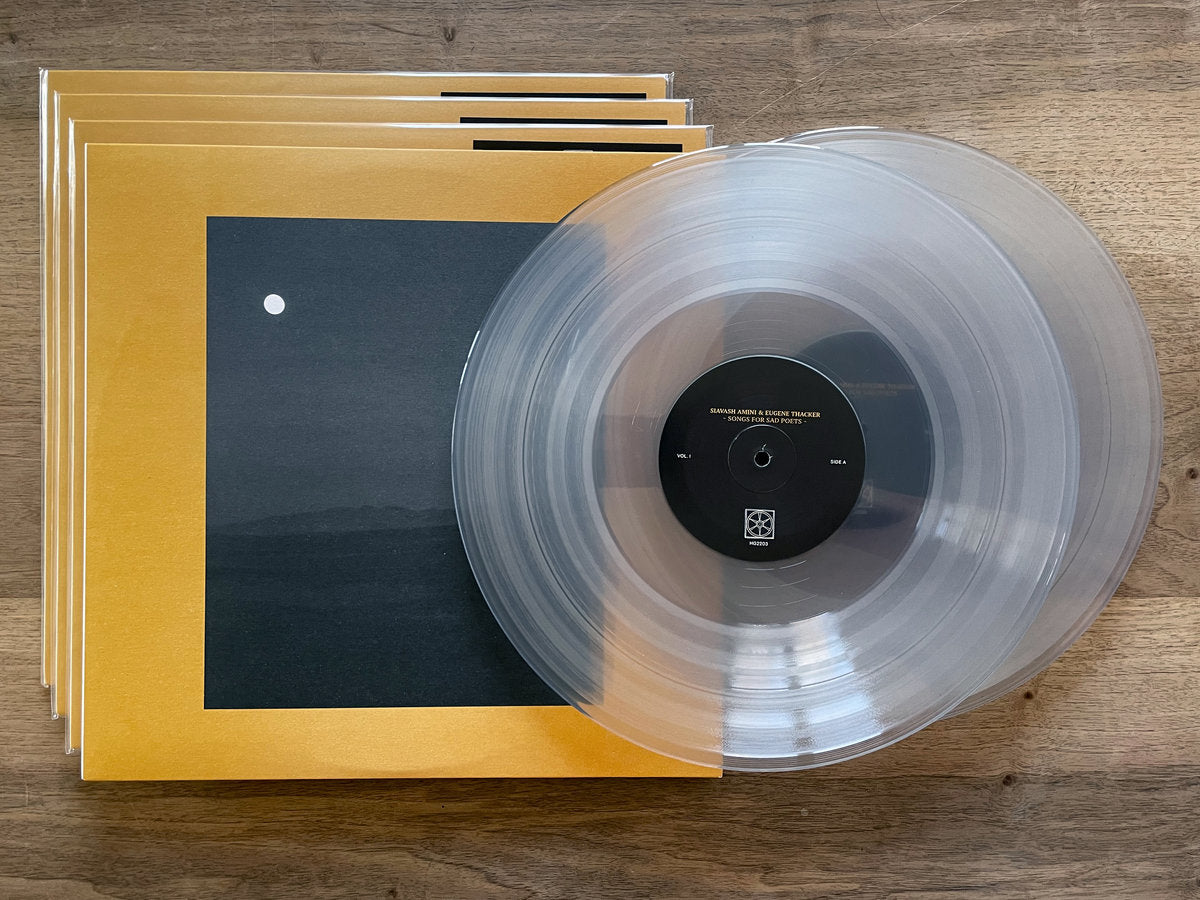 Siavash Amini & Eugene Thacker - Songs for Sad Poets (Limited Edition on Clear Vinyl + Booklet)