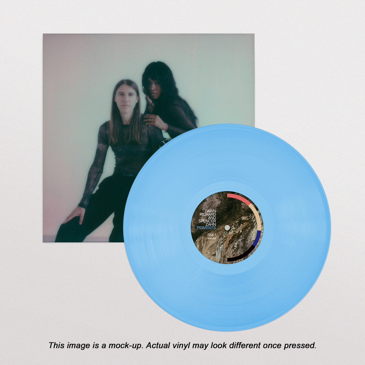 Dawn Richard and Spencer Zahn - Pigments (Limited Edition on Baby Blue Vinyl)