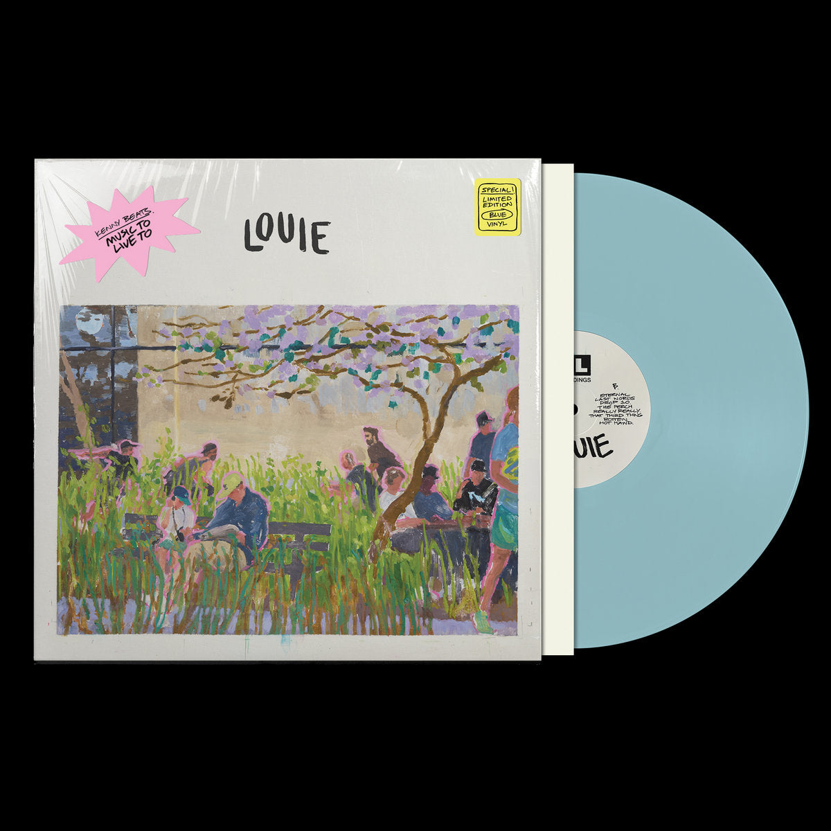 Kenny Beats - Louie (Limited Edition on Blue Vinyl)