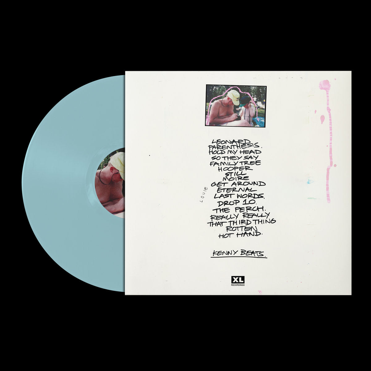 Kenny Beats - Louie (Limited Edition on Blue Vinyl)