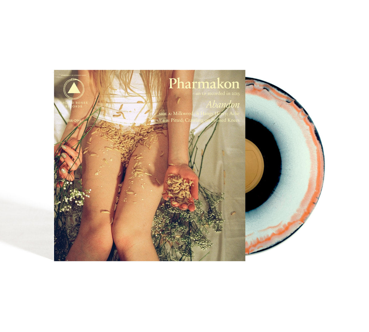 Pharmakon - Abandon (Black, White and Orange Stardust Vinyl Edition)