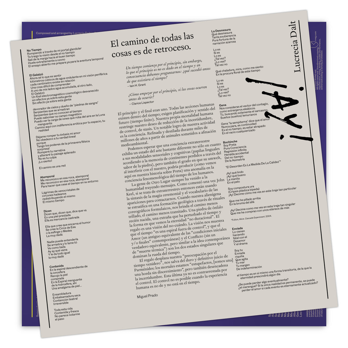 Lucrecia Dalt - ¡Ay! (Limited Edition on Translucent Red Vinyl)
