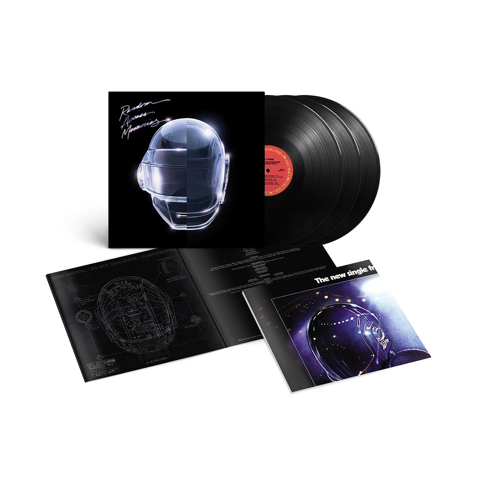 Daft Punk - Random Access Memories (10th Anniversary Edition on Triple Black Vinyl)