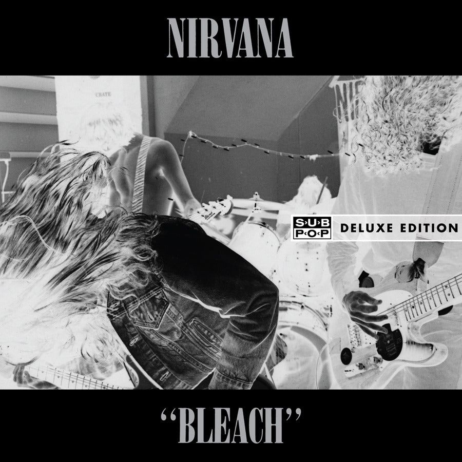 Nirvana - Bleach "Deluxe Edition" (Double 180g Black Vinyl + 16-Page Booklet)