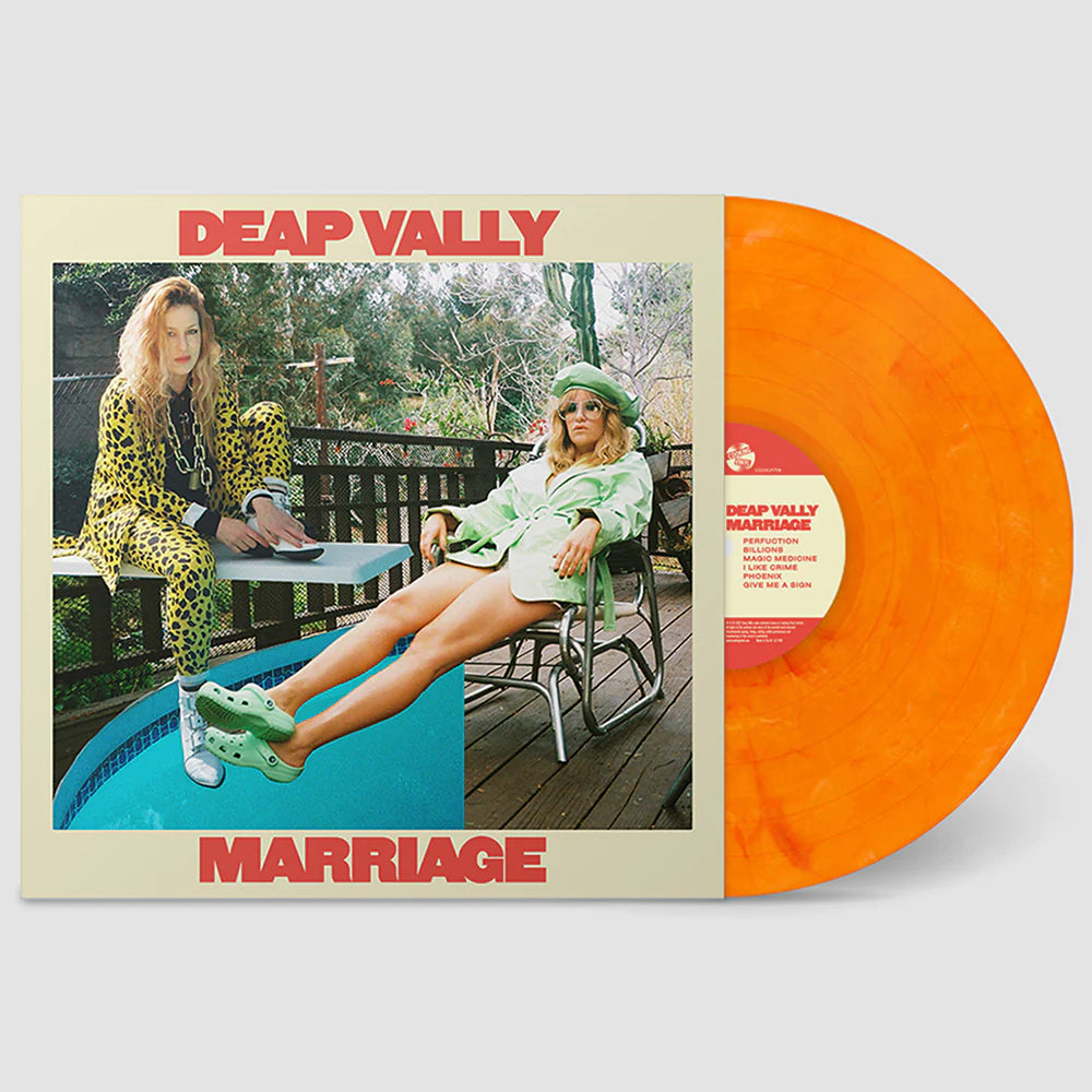 Deap Vally - Marriage (Limited Edition on Orange Marble Vinyl)