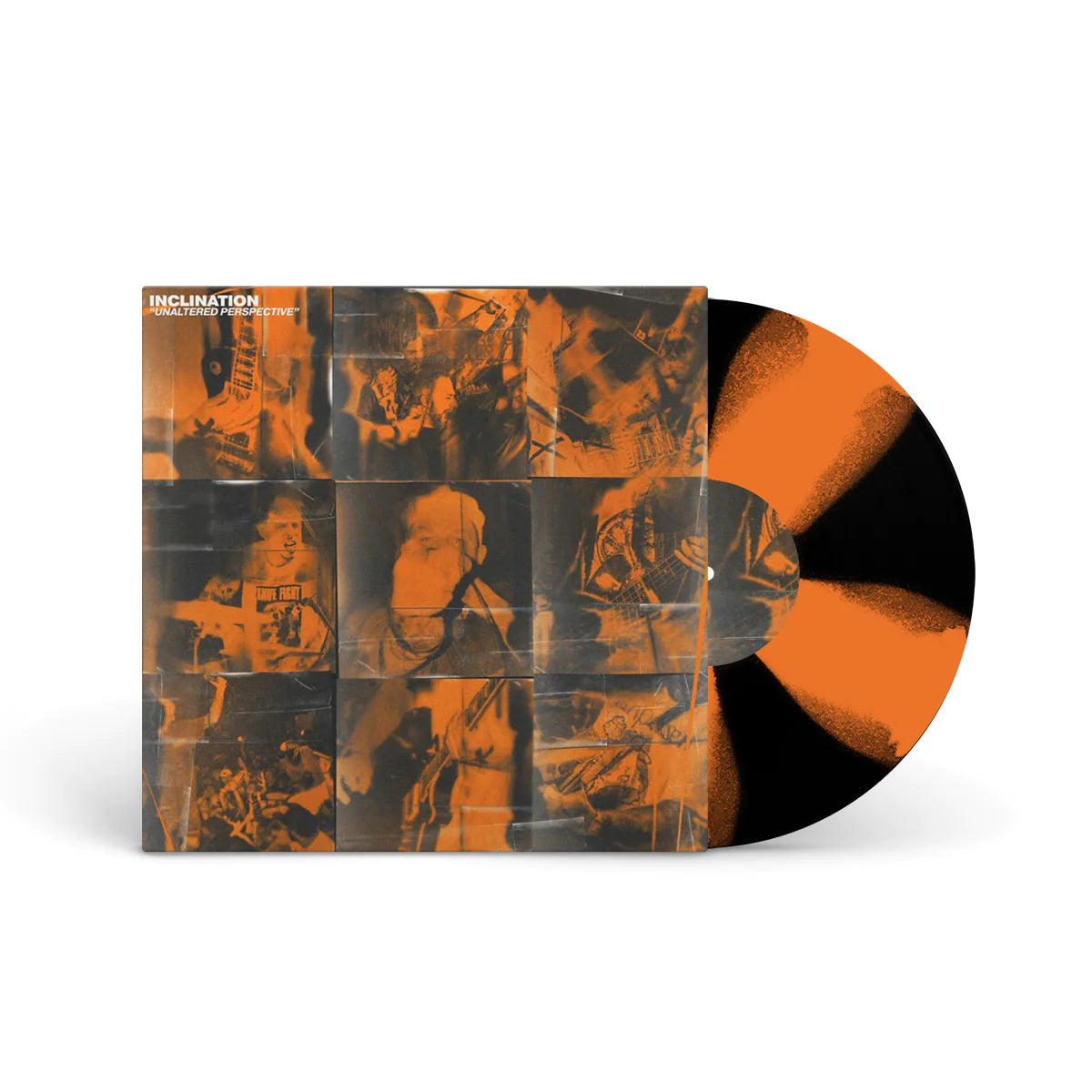 Inclination - Unaltered Perspective (Black & Orange Pinwheel Vinyl)