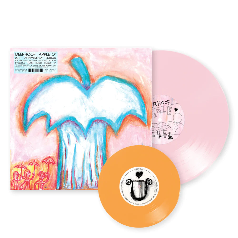 Deerhoof - Apple O´ "20th Anniversary Edition" (Limited Edition on Cotton Candy Vinyl + 4 Songs Bonus 7´´)