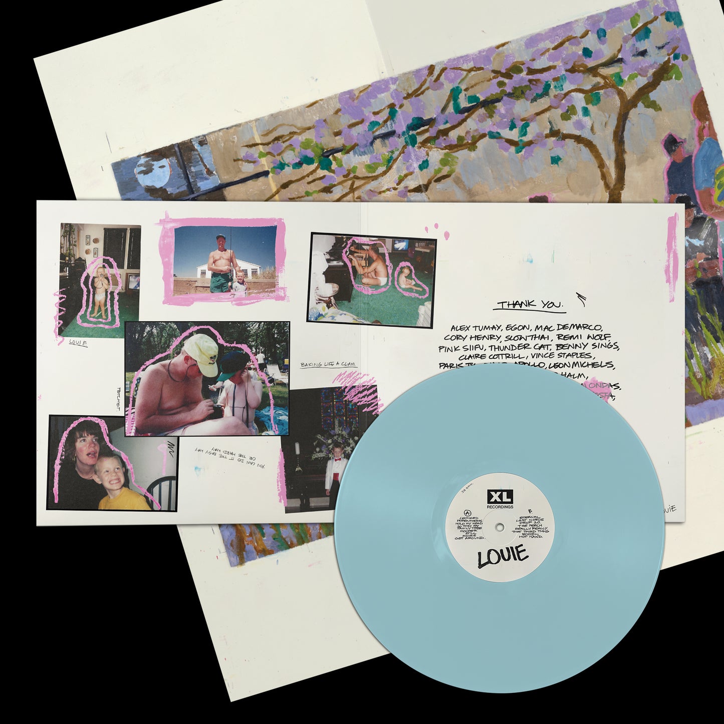 Kenny Beats - Louie (Limited Edition on Blue Vinyl)