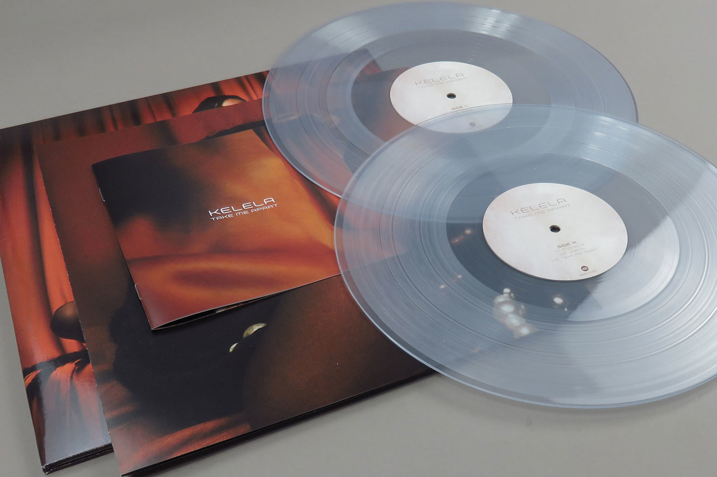 Kelela - Take Me Apart (Deluxe Edition on Double Transparent Vinyl + Fold-out Poster & Lyric Book)