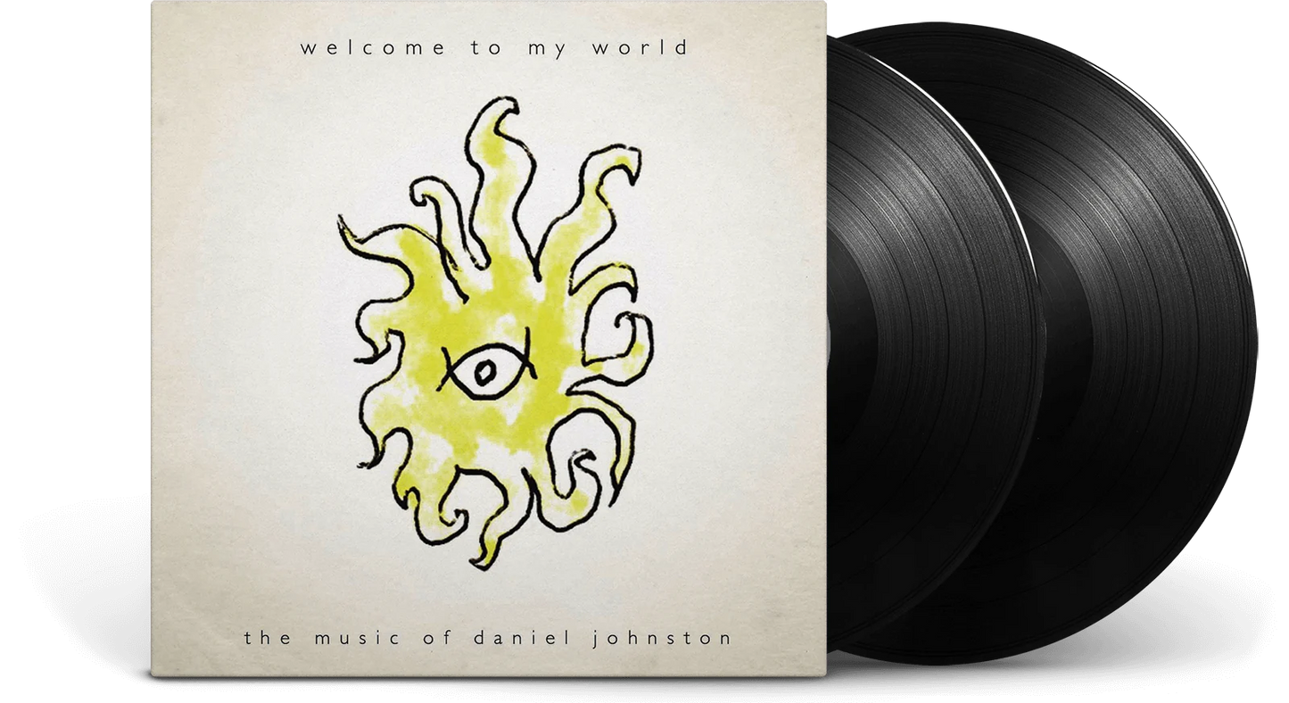 Daniel Johnston - Welcome To My World (Collector's Edition on Double Black Vinyl + 8-Page Book Inside)