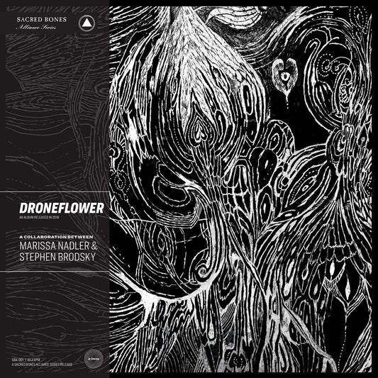 Marissa Nadler & Stephen Brodsky - Droneflower (Black and Clear Marble Vinyl)