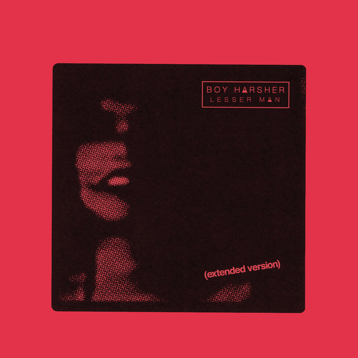 Boy Harsher - Lesser Man "Extended Edition" (Solid Purple with Red Marble Vinyl - Limited to 500)