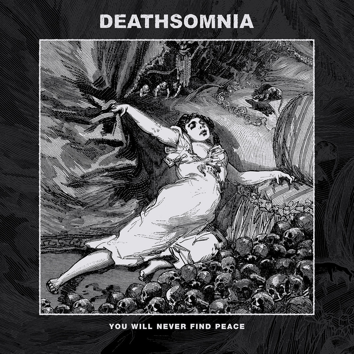 Deathsomnia - You Will Never Find Peace (Limited to 350 on Clear & Pink Vinyl)