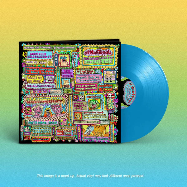 of Montreal - Freewave Lucifer F<ck F^ck F>ck (Limited Edition on Cyan Vinyl)