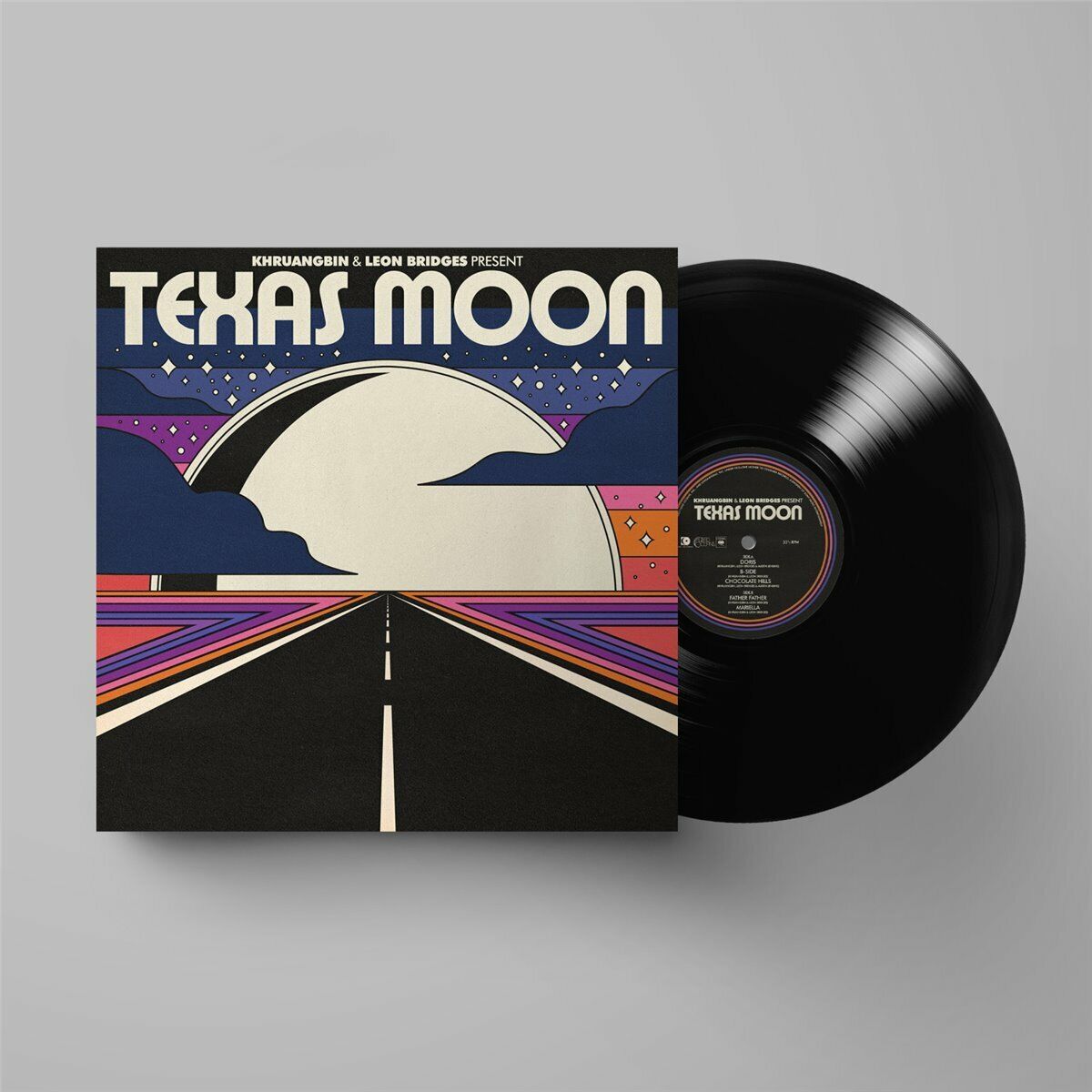 Khruangbin & Leon Bridges - Texas Moon EP (Black Vinyl)