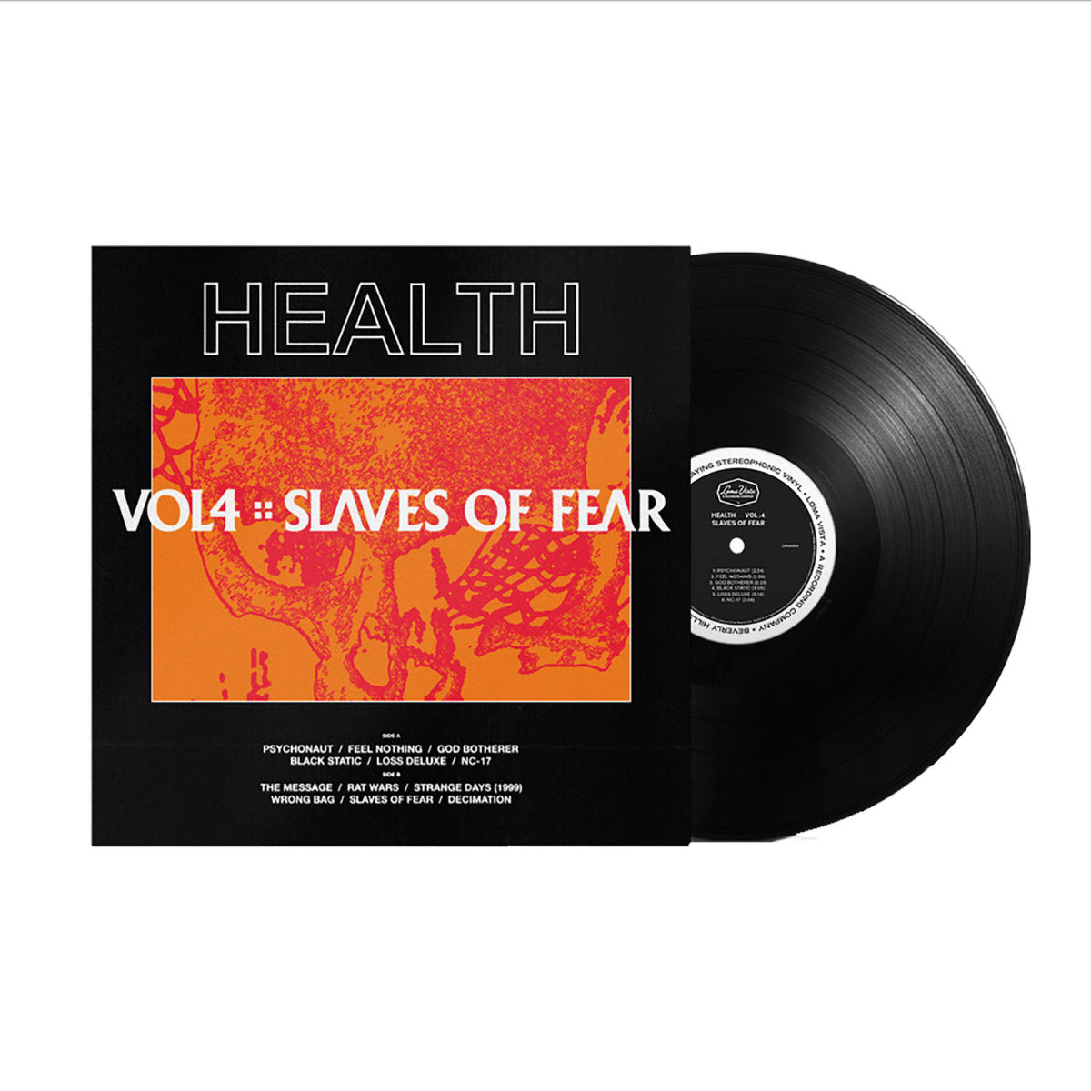 HEALTH - VOL. 4 :: SLAVES OF FEAR (Black Vinyl)