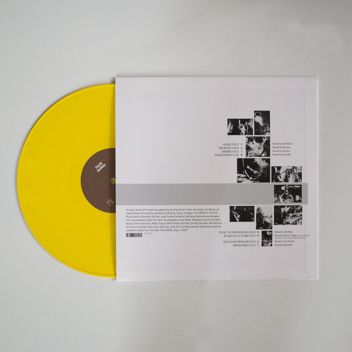 Tortoise - Rhythms, Resolutions & Clusters (Limited Edition on Opaque Yellow Vinyl)