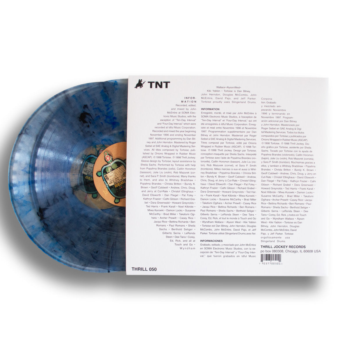 Tortoise - TNT (Limited Edition on Double Clear W/Black & Blue Vinyl)