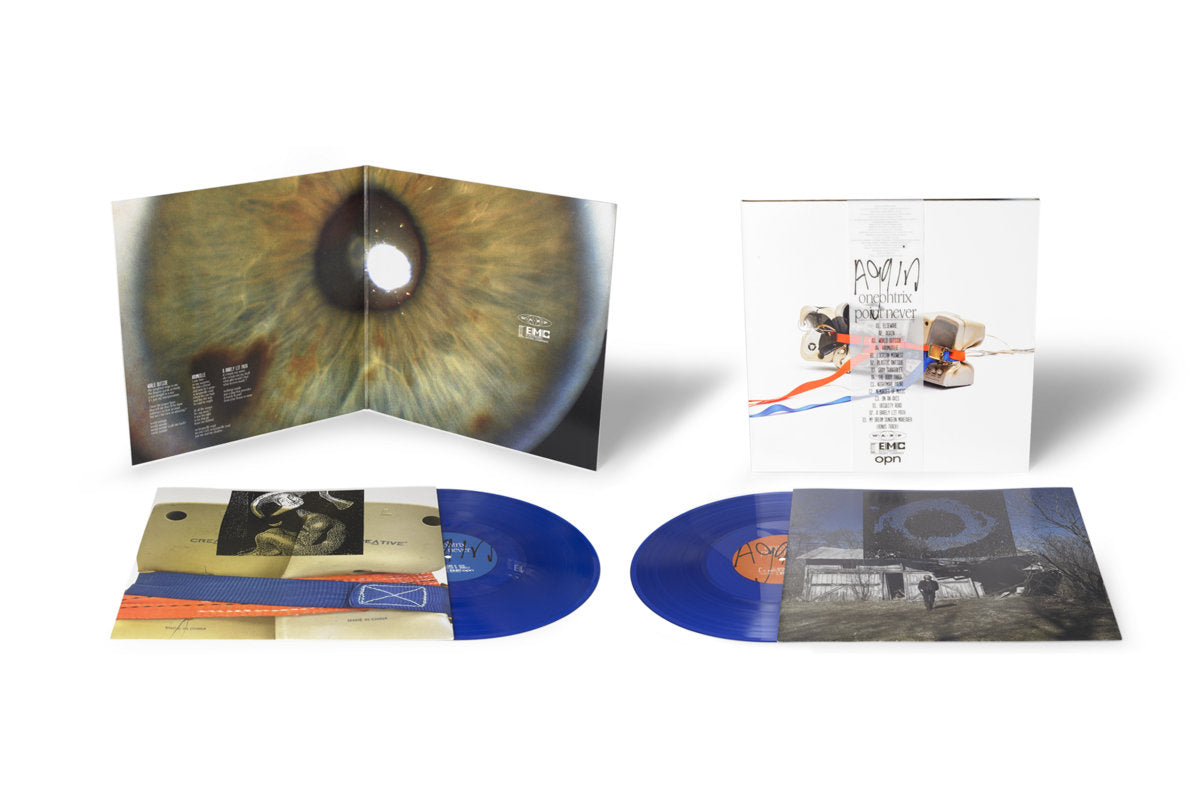 Oneohtrix Point Never - Again (Limited Edition on Double Blue Vinyl w/ Transparent Obi-Strip)